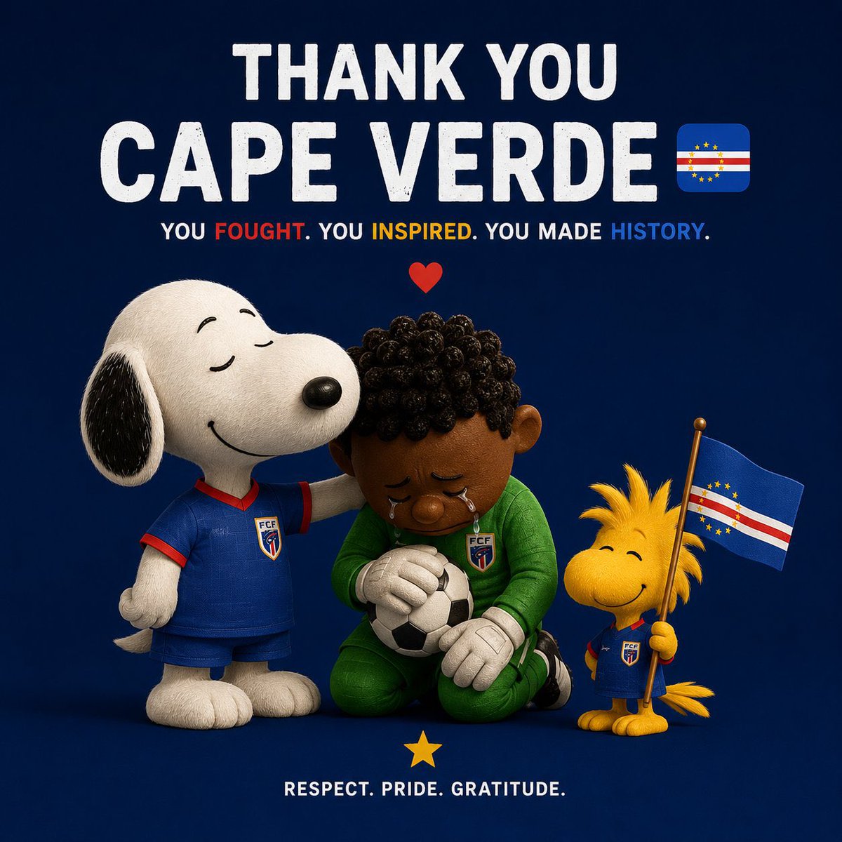 ankitjain004's tweet photo. Thank you Cape Verde for making this WC even more exciting and inspiring many more countries 
I hope we as Indians look this as an opportunity and qualify in future
Voznia: You won everyone’s hearts ♥️ https://t.co/n0GhmSNSNI