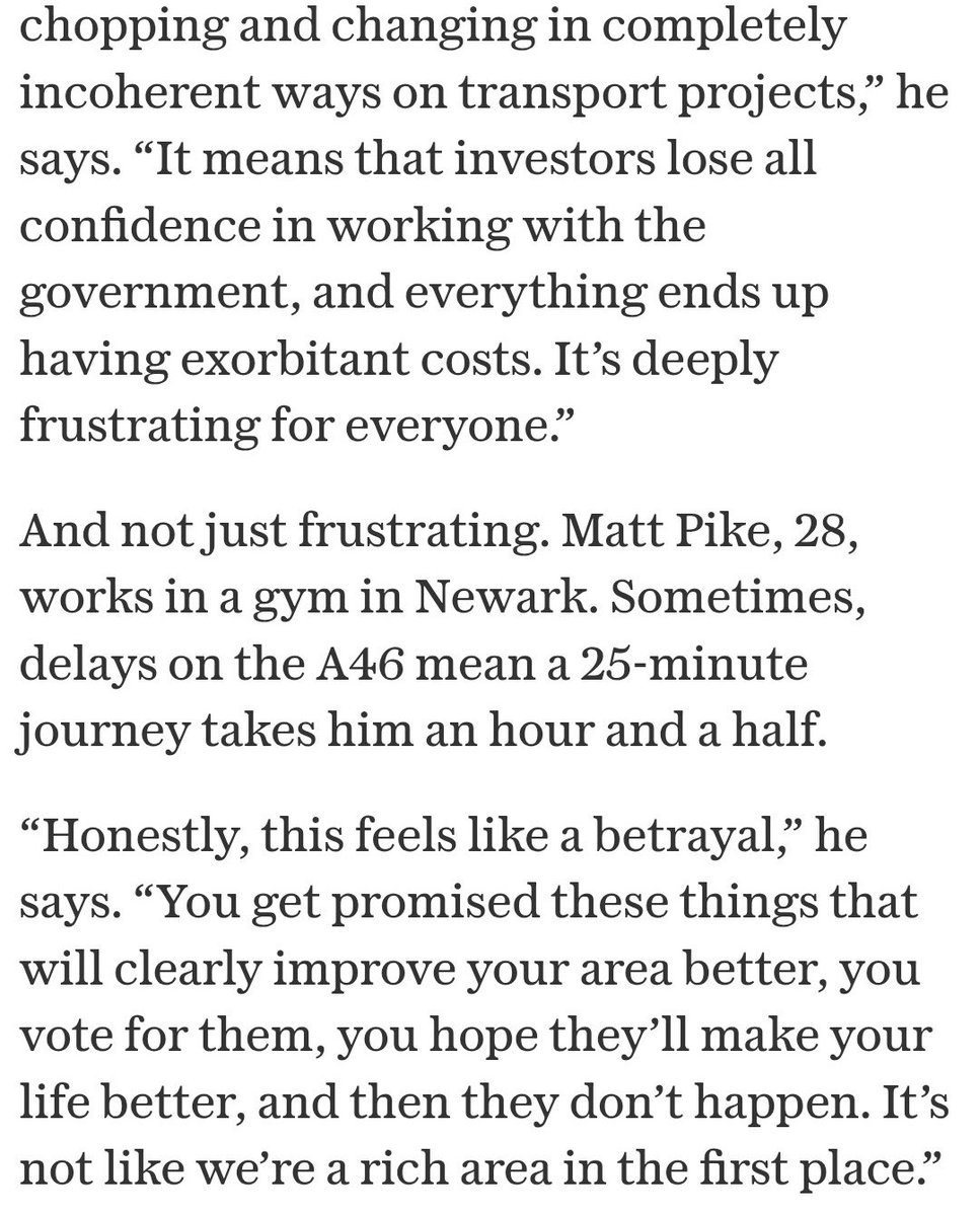 reformexposed's tweet photo. Hi @RobertJenrick. Question about the @Telegraph article on Thursday about improvement works for the A46 Newark Bypass. 

https://t.co/wAUtV8KaPg

It contains a hugely supportive quote by Matt Pike which the article states that he "works in a gym in Newark". However, this isn’t true, is it Robert?

He works for you in your constituency office, doesn’t he? He’s your Communications Manager, right? His LinkedIn has no mention of any gym jobs.

Do you really have that little support in your constituency that you’re getting staff to pretend to be citizens?