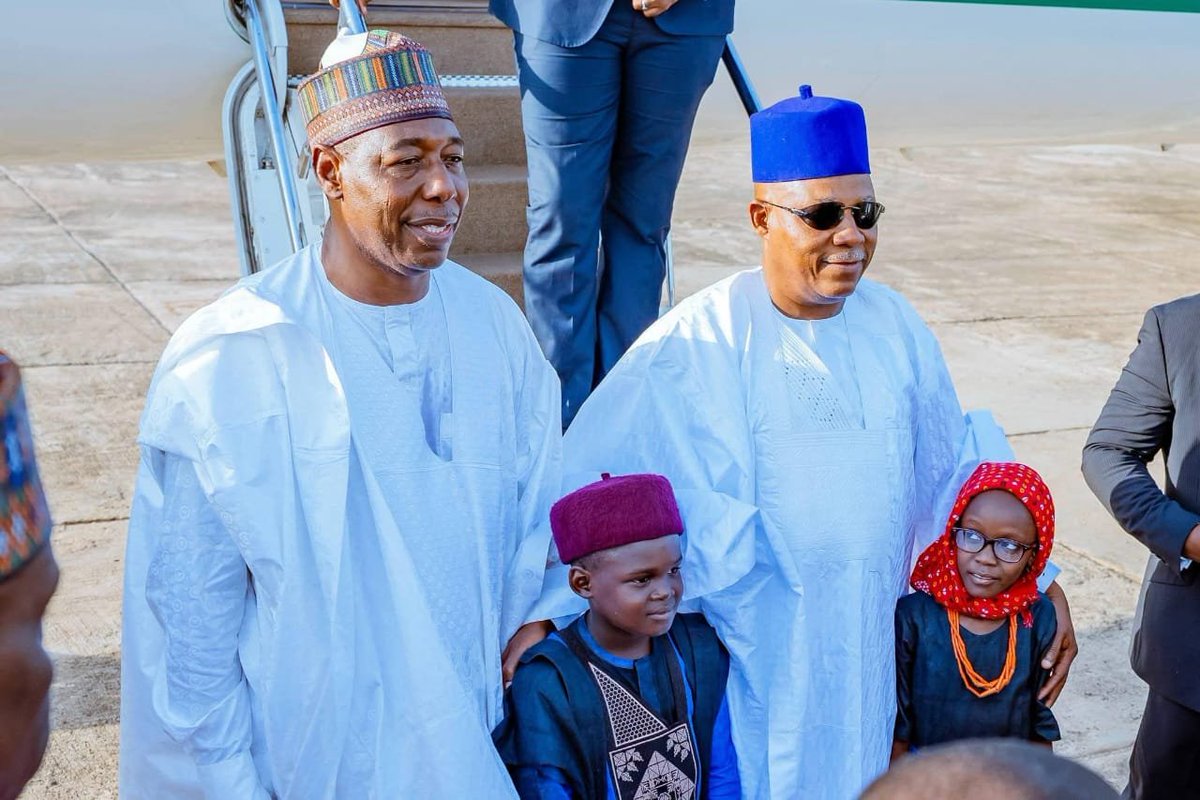 BornoYoung's tweet photo. JUST IN:

VP Shettima On Official Visit To Maiduguri, Set To Inaugurate Major Road Projects

Vice President Kashim Shettima arrived in Maiduguri, the Borno State capital, on Friday, where he was received by Governor Babagana Umara Zulum ahead of the flag-off of major road rehabilitation projects in the state.

On arrival, the Vice President proceeded on a condolence visit to Prof. Shehu Liberty (the Dean of the Faculty of Management Sciences at the University of Maiduguri), over the death of his wife, Dr. Fatima Shehu Liberty. VP Shettima commiserated with the bereaved family and prayed Almighty Allah to forgive the deceased, grant her Aljannatul Firdaus, and give the family the strength to bear the loss.

The visit also comes ahead of today's flag-off of the rehabilitation of the Bama-Banki Road and the Dikwa-Gamboru-Ngala Road, two strategic corridors expected to strengthen movement, trade, security access, and recovery efforts across communities affected by years of insurgency in Borno State.

The road projects form part of President Bola Ahmed Tinubu's broader infrastructure renewal agenda, aimed at reconnecting communities, opening up economic routes, and supporting the full restoration of livelihoods in the North East.

Bama, Banki, Dikwa, Gamboru and Ngala are key border and commercial communities whose recovery is central to the return of normal life, cross-border trade, and long-term stability in the region.