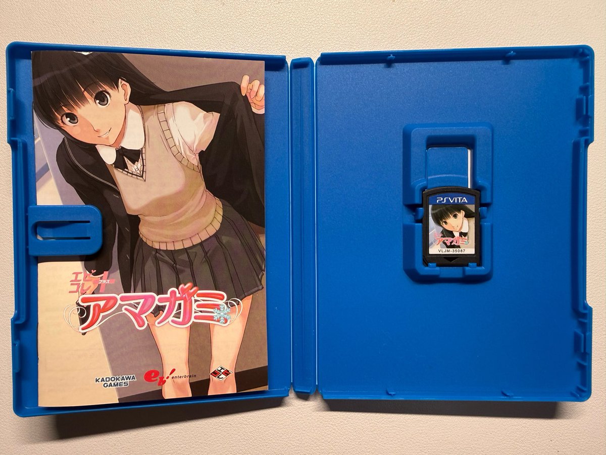 THA1349's tweet photo. 今日の購入品

PSVITA  アマガミ通常版 https://t.co/YmZy0c5nvb