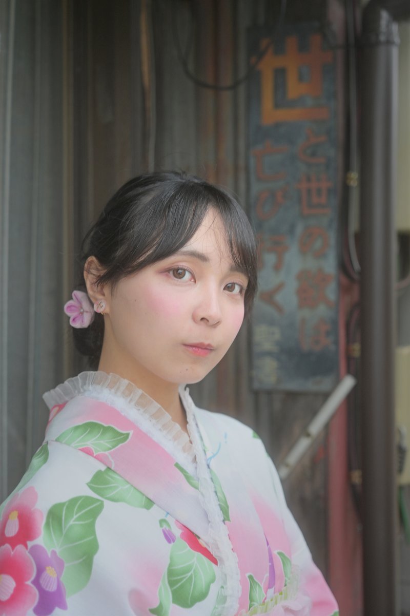 ayuph0t0's tweet photo. 世と世の欲は亡び行く🙂
角田ちゃんは欲望満載かしら。😀
#角田さくら #マシュマロ撮影会 #聖書看板 https://t.co/4S4pcc8W5L