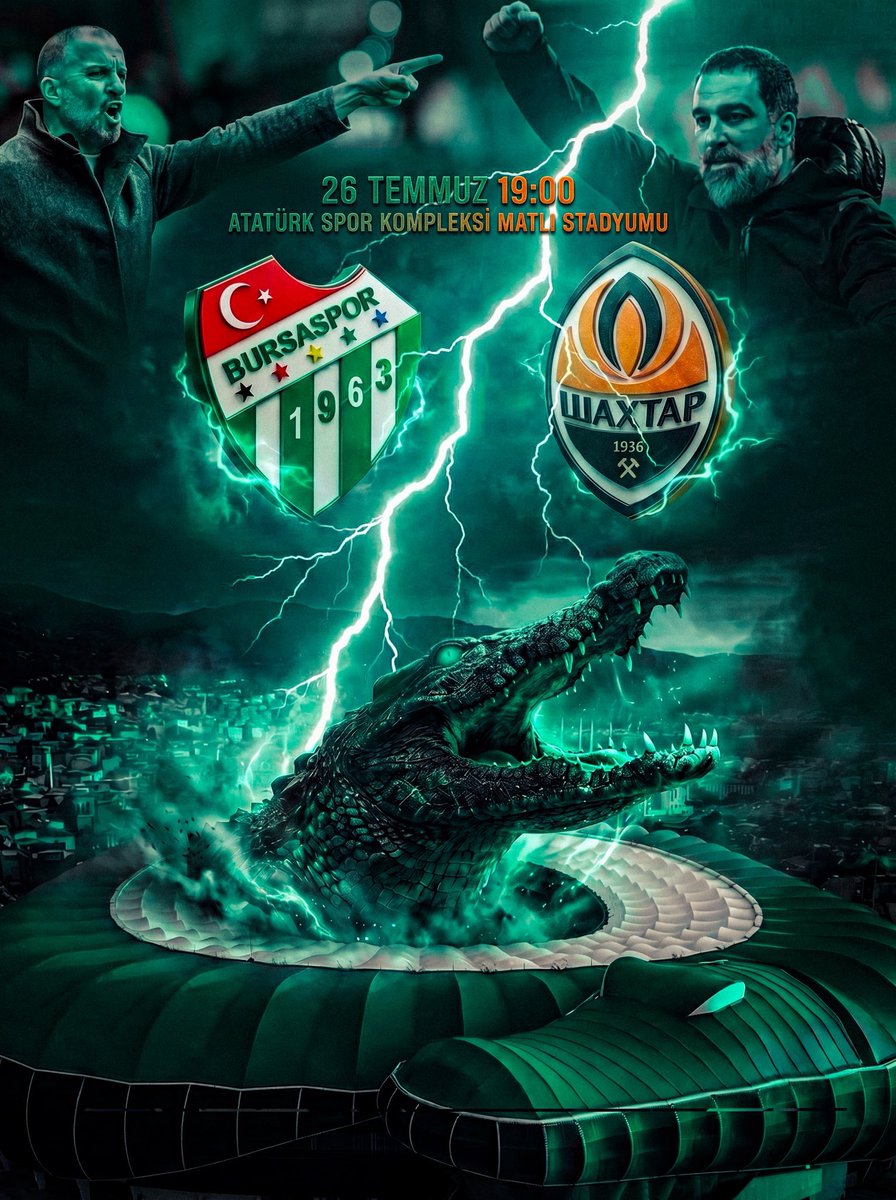 Mcspor9's tweet photo. Bursaspor, hazırlık maçında Shakhtar Donetsk ile karşılaşacak. https://t.co/4TiAWcNQBE