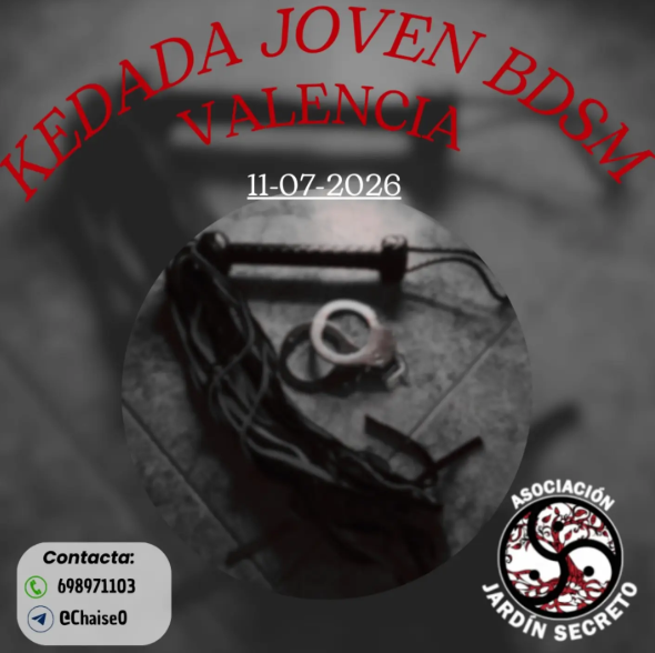 BdsmHoyMagazine's tweet photo. #Eventos Kedada joven Bdsm – Valencia 11 julio - 18:30 - 21:00 CEST Jardín Secreto Valencia, Valencia, España Nuestra quedada joven de julio no falla. De 18 a 35 años contáctanos y ven a nuestro tardeo #BDSMHOY https://t.co/9O6LGHMK6i https://t.co/jA8KLNRuDC