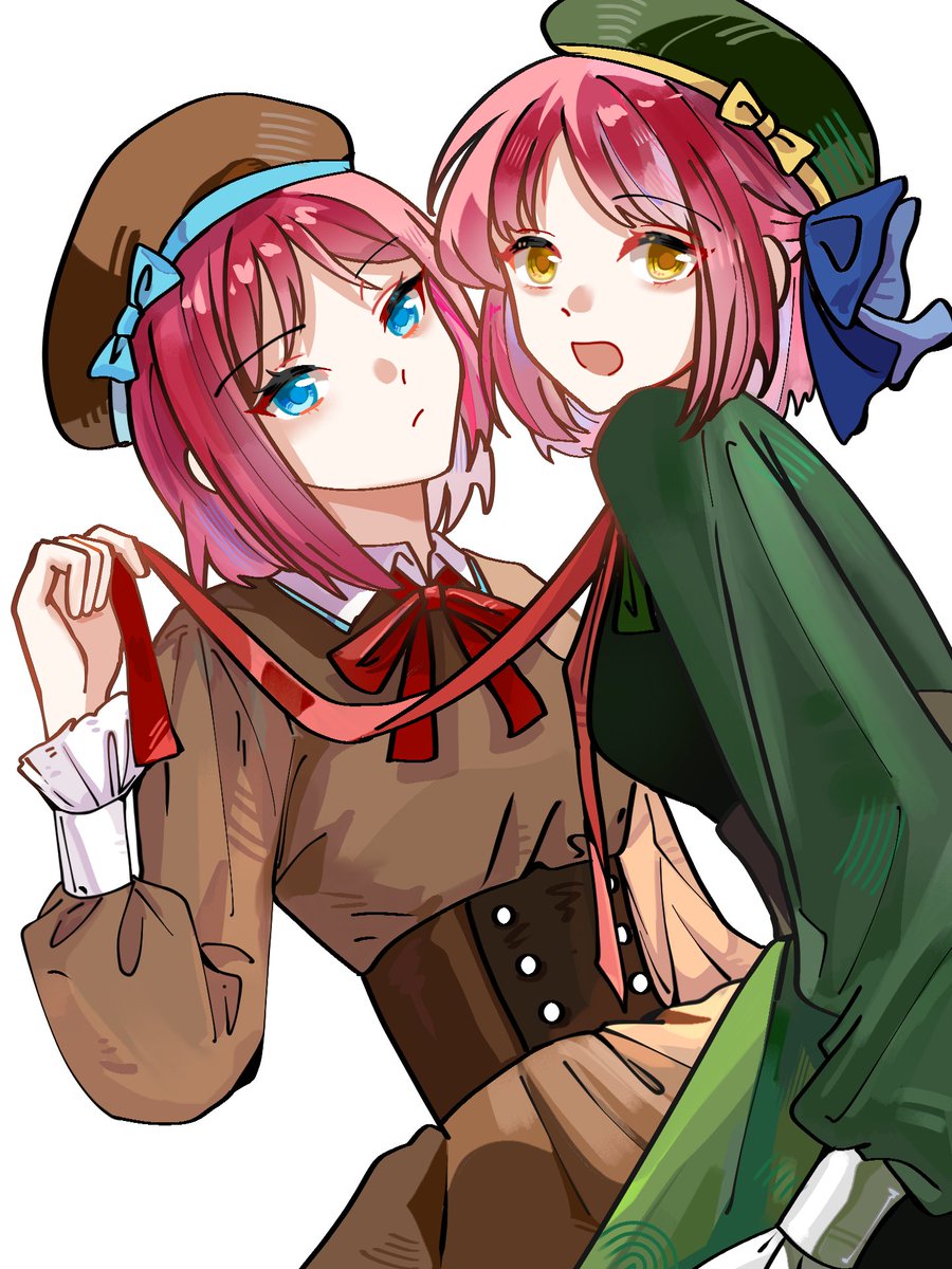 Pilokio2's tweet photo. Doesn’t anyone think they’d make the perfect twin girl group duo?
#Tsukihime #kohaku #hisui https://t.co/ukFCVmJheg