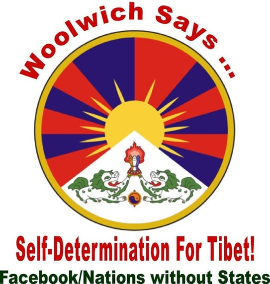WithoutStates's tweet photo. Woolwich Says … Self-Determination For Tibet! https://t.co/3WKYHKmG1d RT #NationswithoutState #SelfDetermination #Tibet https://t.co/iCzifJt1XL
