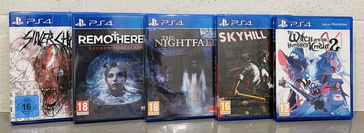 CarlosLH85's tweet photo. @NWeedle Estos de PS4/5 versiones en España de PS4. De PS5 se me colaron dos no retail https://t.co/R7fWU8lbRP
