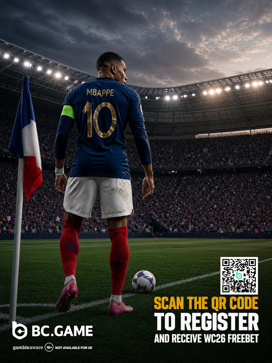 bcgame's tweet photo. Everyone knows Mbappé is about to turn France vs Paraguay into his personal show. ⚽️

But Paraguay just knocked out Germany… you still dare to bet he won’t go crazy today?  

 Philadelphia is waiting. https://t.co/DvG0CT0Ysj