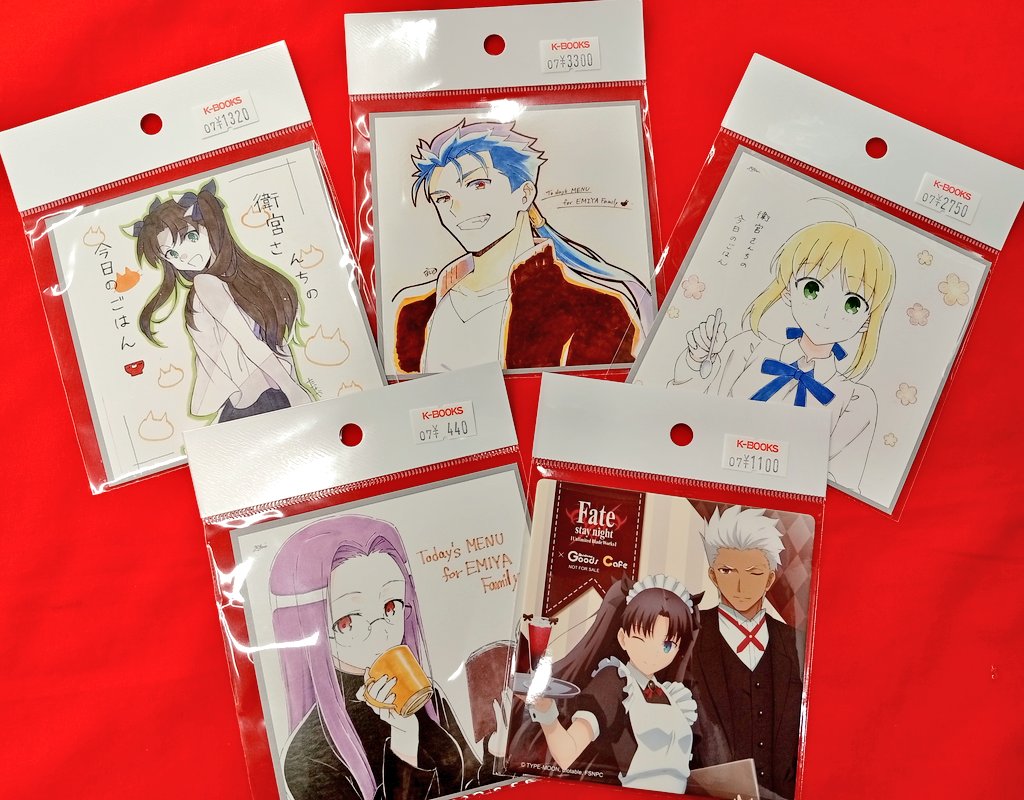 入荷情報】 FGO Fate/GrandOder マチ☆アソビ 色紙風ポストカード クー