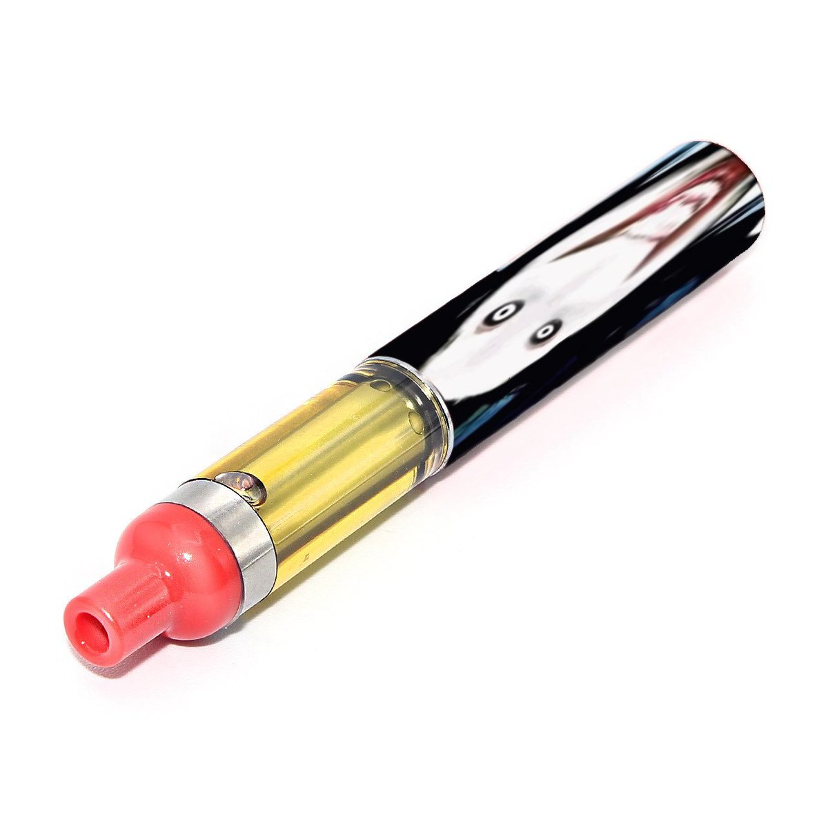 dempstrr's tweet photo. "hey bro want a hit of the evil pen?" https://t.co/wB2tfEawYo