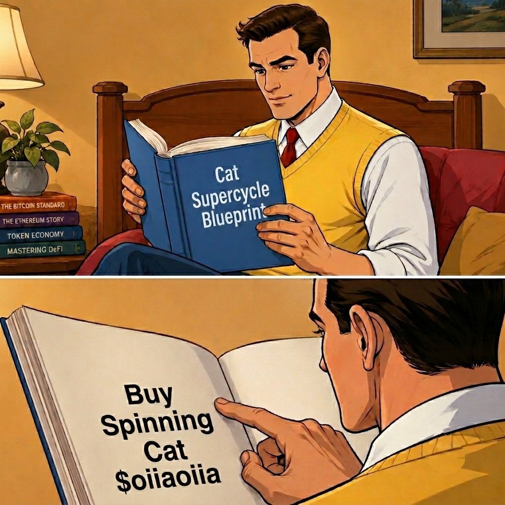 Spinning Cat - fan page tweet media