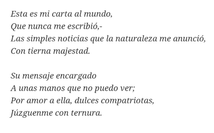 tatebravida's tweet photo. @LeonardoIsaura De Emily Dickinson. https://t.co/IPRldtTsOl