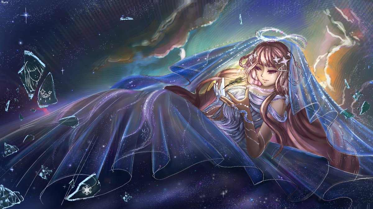 KH_Mariaa's tweet photo. Cradled by the clouds of carina nebula

#StellarReflections
#ShiningNikki5Years
#ShiningNikki https://t.co/3HvTnWhOGn