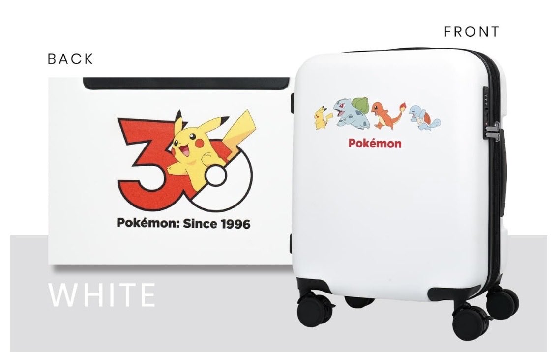 pokerapidinfo's tweet photo. 【情報】

✅ポケモン30周年記念 キャリーケース
サイズS/M/L

傷が目立たない表面エンボスボディ

7月29日10時より販売開始 https://t.co/yL0ljtWqQK