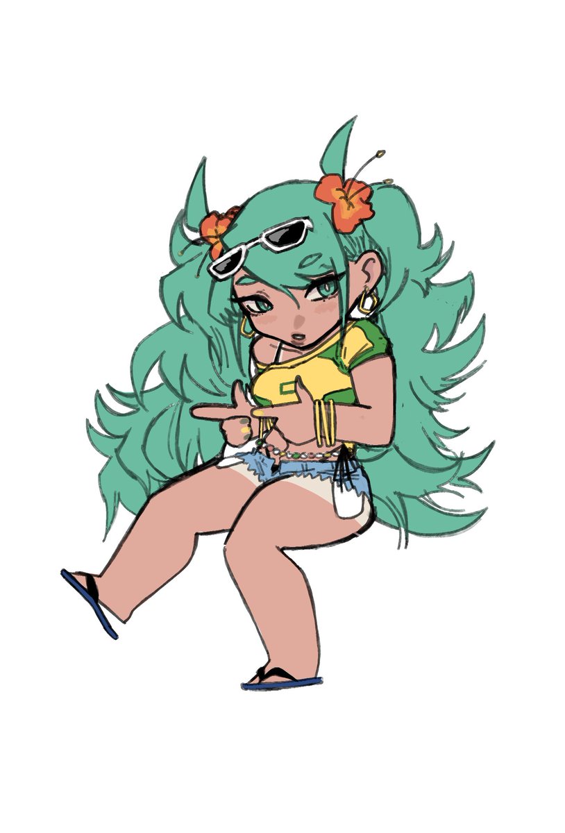 edorahen's tweet photo. Chibi Brazilian Miku https://t.co/QRMUo2MTW2