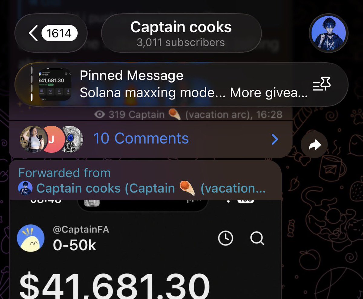 CaptainNFA's tweet photo. we’ve reached 3000+ subscribers on my telegram channel..

congratulations to  us, it’s team’s effort..

for that I’m doing some the-open-network:native give away to give back to the community..

join the channel: https://t.co/KgQMOdObhD

RT and tag your friends

drop your $GRAM wallet address 👇
