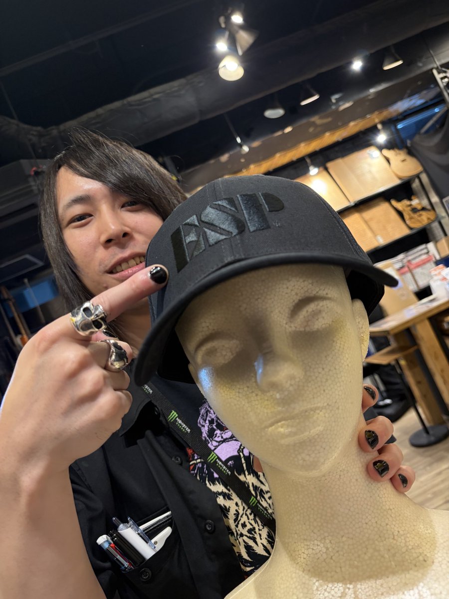 帽子 esp 商品情報！】ESP CAP 夏本番間近！☀️🌻 日差しの強い日に欠かせない