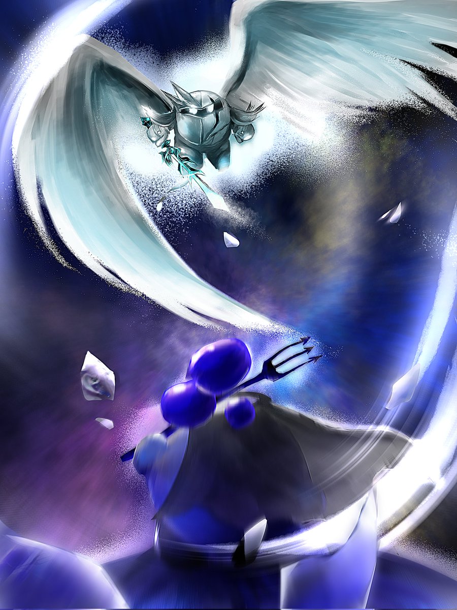 MpF4783's tweet photo. 彗星来航☄️
＃カービィイラスト
＃kirby
#メタナイトイラスト https://t.co/Kjoa2PlHp3