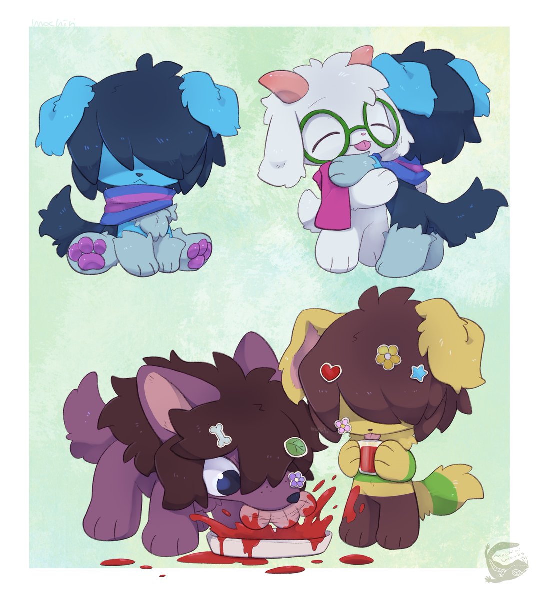 mochiri_work's tweet photo. 犬クリスとラルセイとスージィ🐶🐶🐶 https://t.co/KVa8xRQOrS