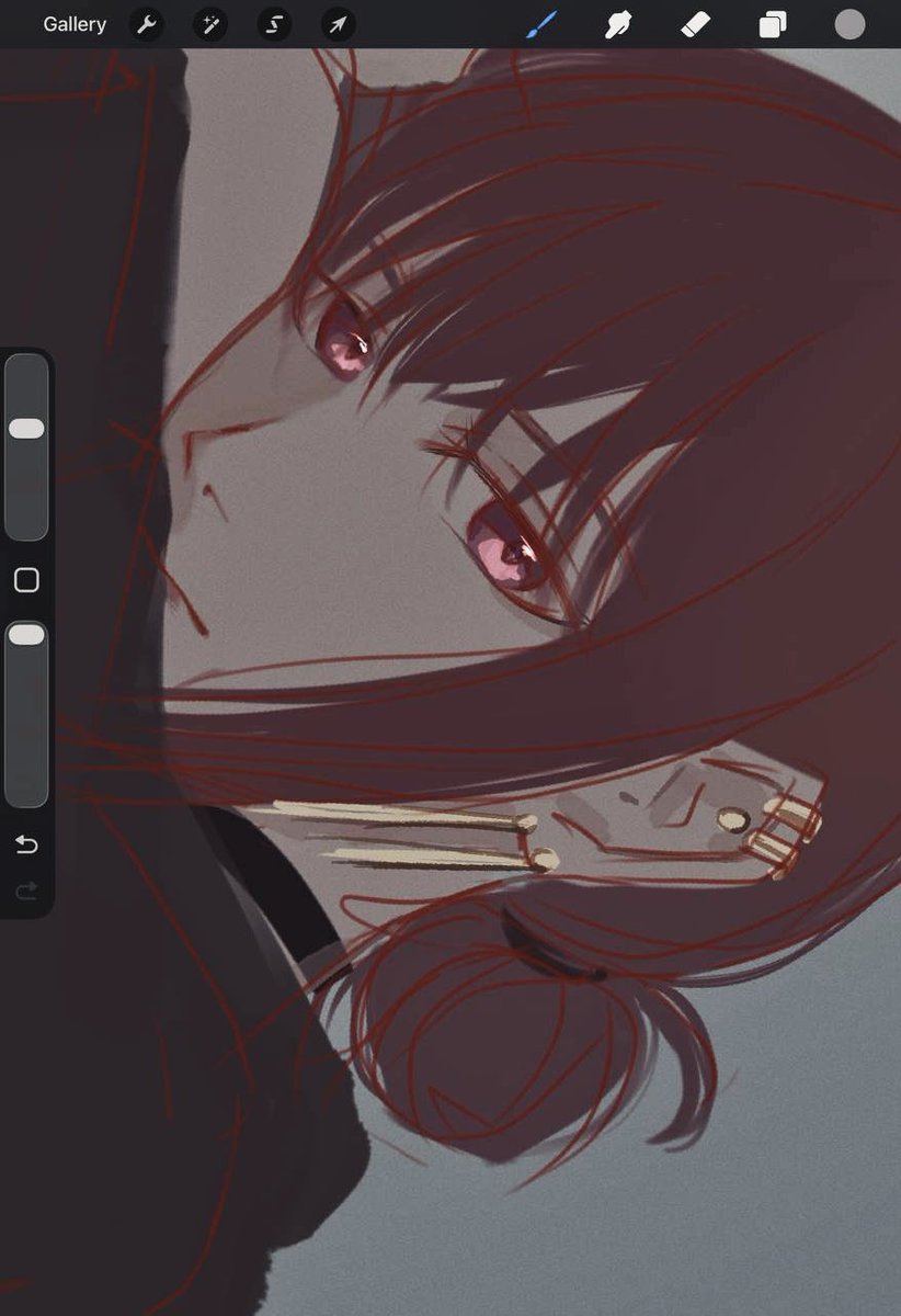 miijusaya's tweet photo. tayama wip https://t.co/4m52kBuQM1
