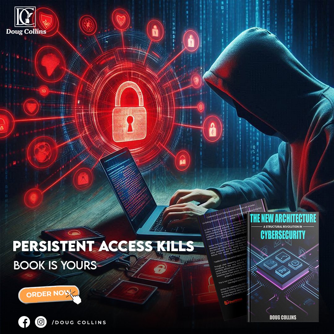 DougCollins3's tweet photo. Cyber threats don't need permission—they only need an opportunity. The New Architecture in Cybersecurity equips you with the knowledge to understand modern attacks and build stronger digital defenses before it's too late.

📖 Get your copy today:
🔗 https://t.co/lbAA9lZiKr
#Cybersecurity #CyberSecurityAwareness #InfoSec #CyberDefense #DataSecurity #DigitalSecurity #EthicalHacking #CyberThreats #TechBooks #Technology #ITSecurity #NetworkSecurity #CloudSecurity #CyberResilience #BookRecommendation #Bookstagram #DougCollins #ReadMore #Innovation #CyberEducation