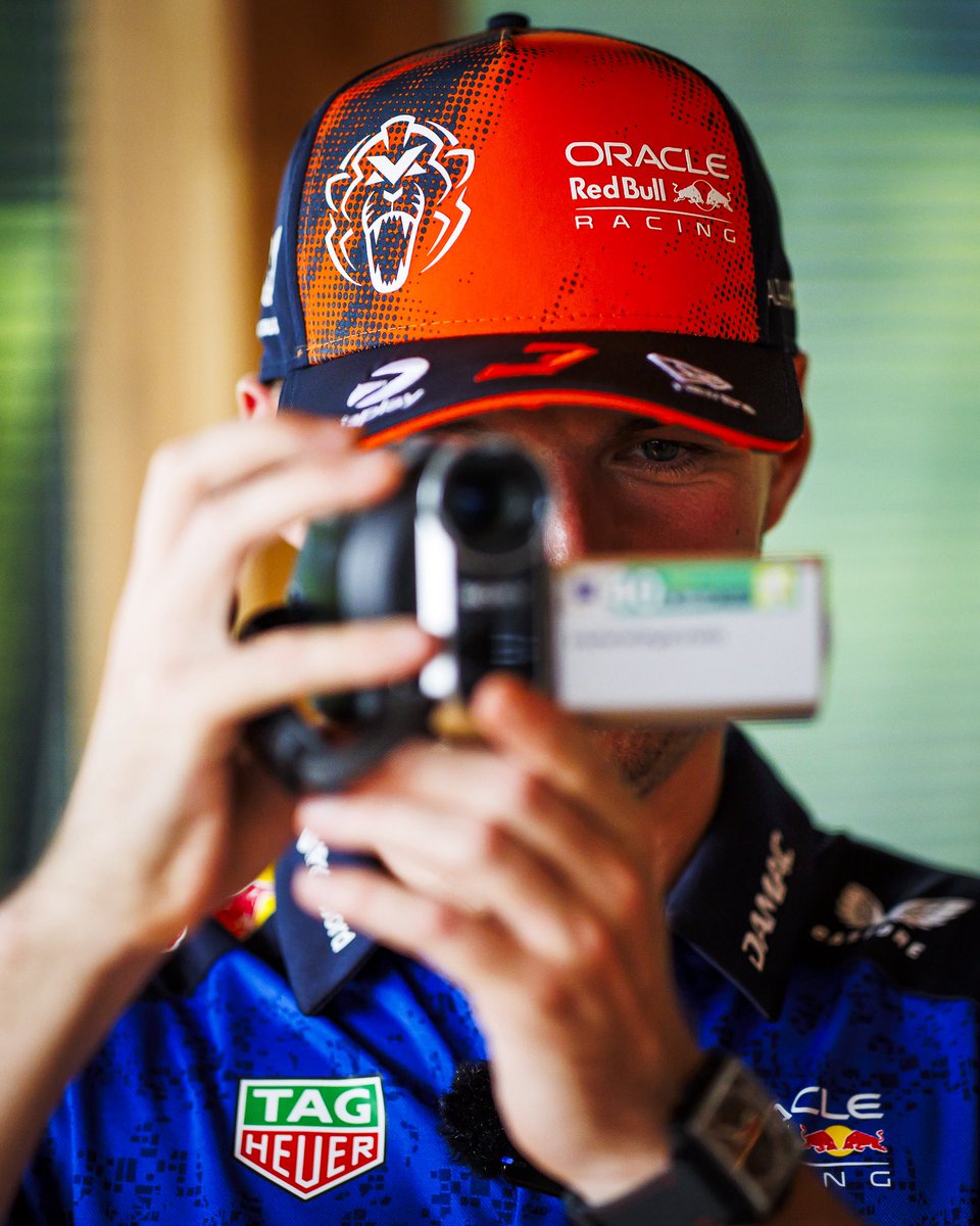 VerstappenCOM's tweet photo. Got you on tape 📹😉 https://t.co/znB7TGef89