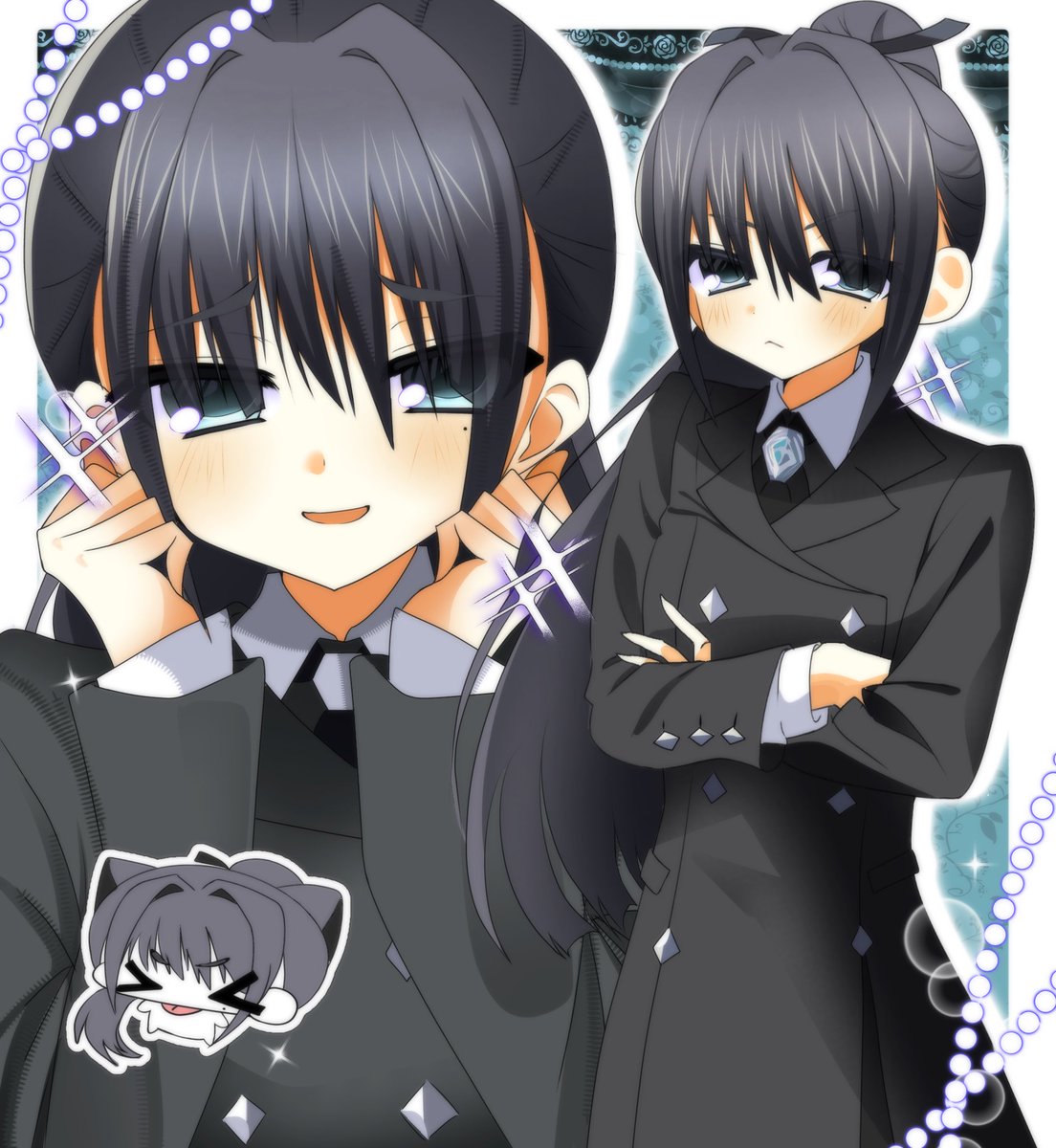 fn94ex's tweet photo. 友達との描き合い https://t.co/R83XzfH2Yn
