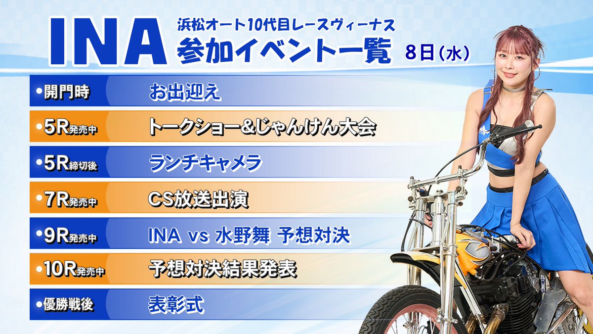 浜松オートレース【公式】 (@autohamamatsu) / Posts / X