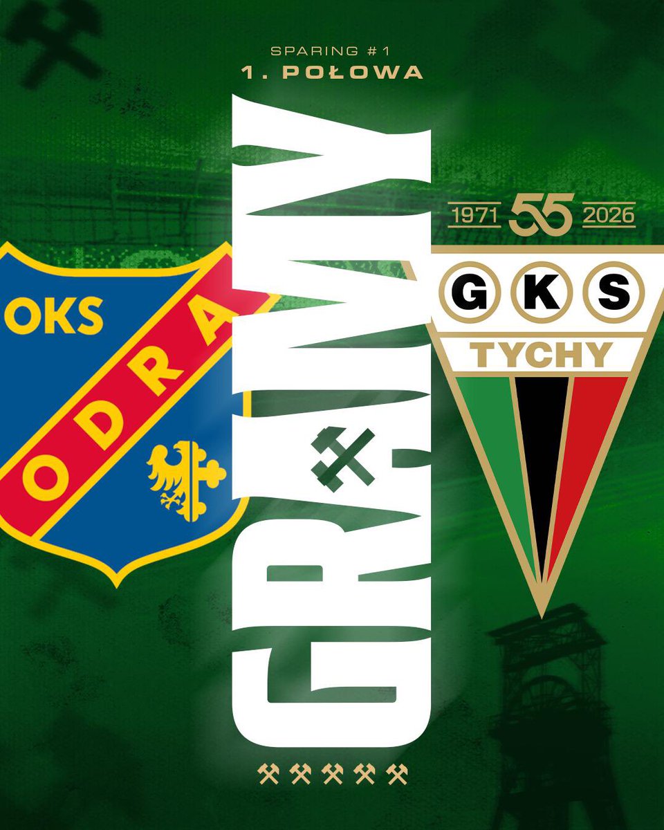 KP_GKSTychy's tweet photo. 1' | Gramy! ✊
#ODRTYC ⚔️
Relacja tekstowa w komentarzach.⤵️ https://t.co/mzPaSEeoqn