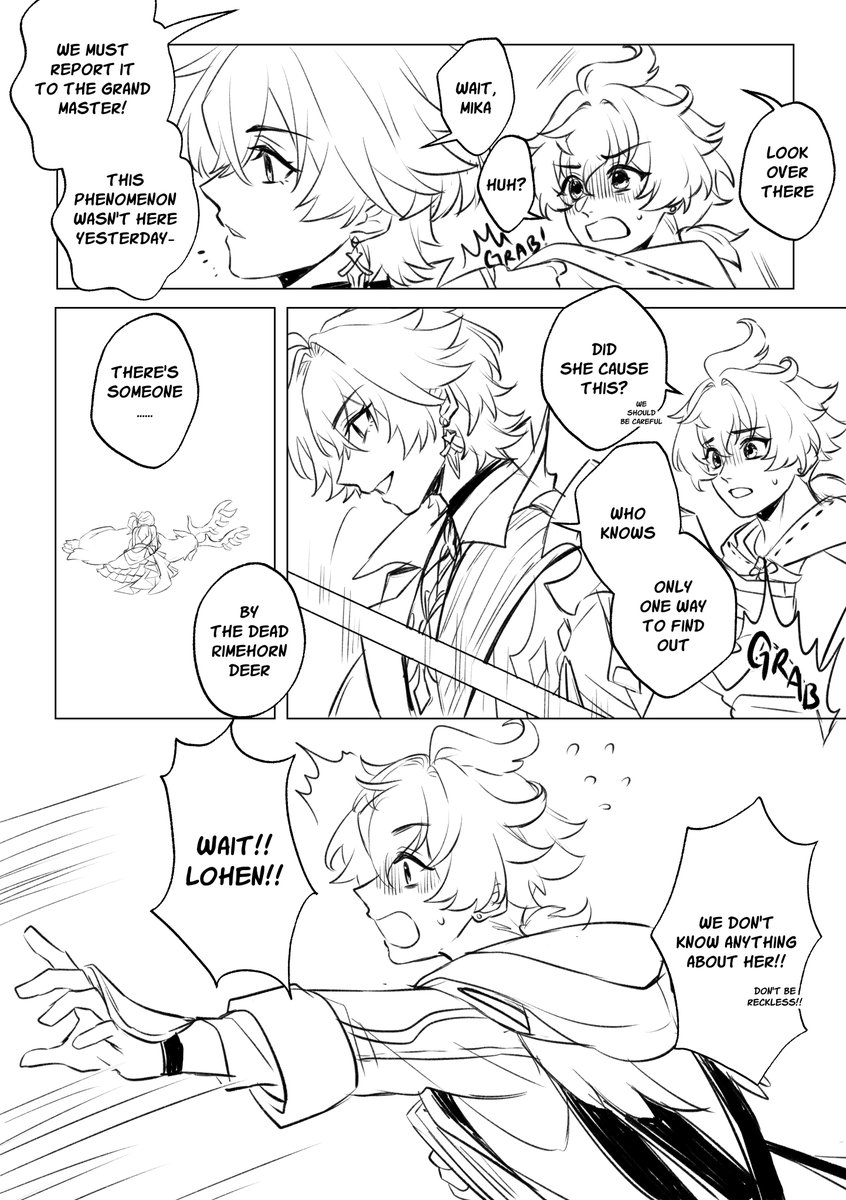 Yamyouw's tweet photo. [Yume art | Lohen x OC]
Part I - Eyes meet Stars https://t.co/x8BESfFb9g