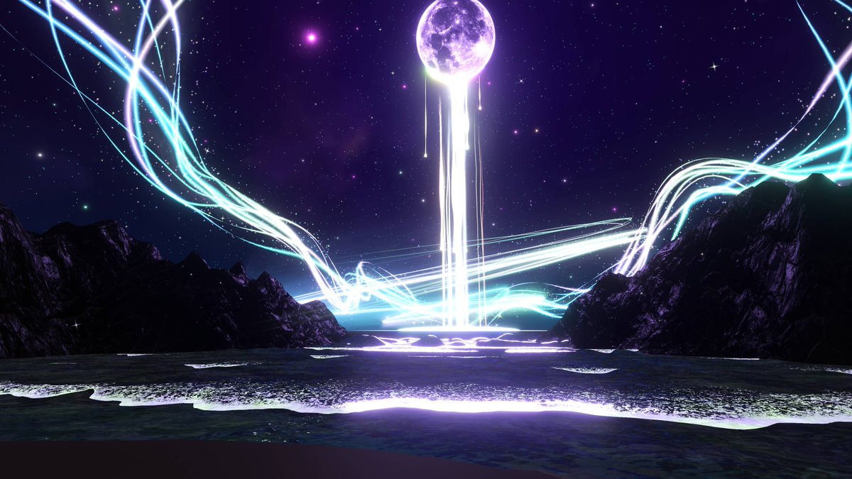 YSoSerious_VR's tweet photo. The Dream Moon｜夢月
By こごろ - kogoro

#VRChat #VRChat_world紹介 #VRChatワールド紹介 #VRChatPhotography https://t.co/qDxcojVVWt