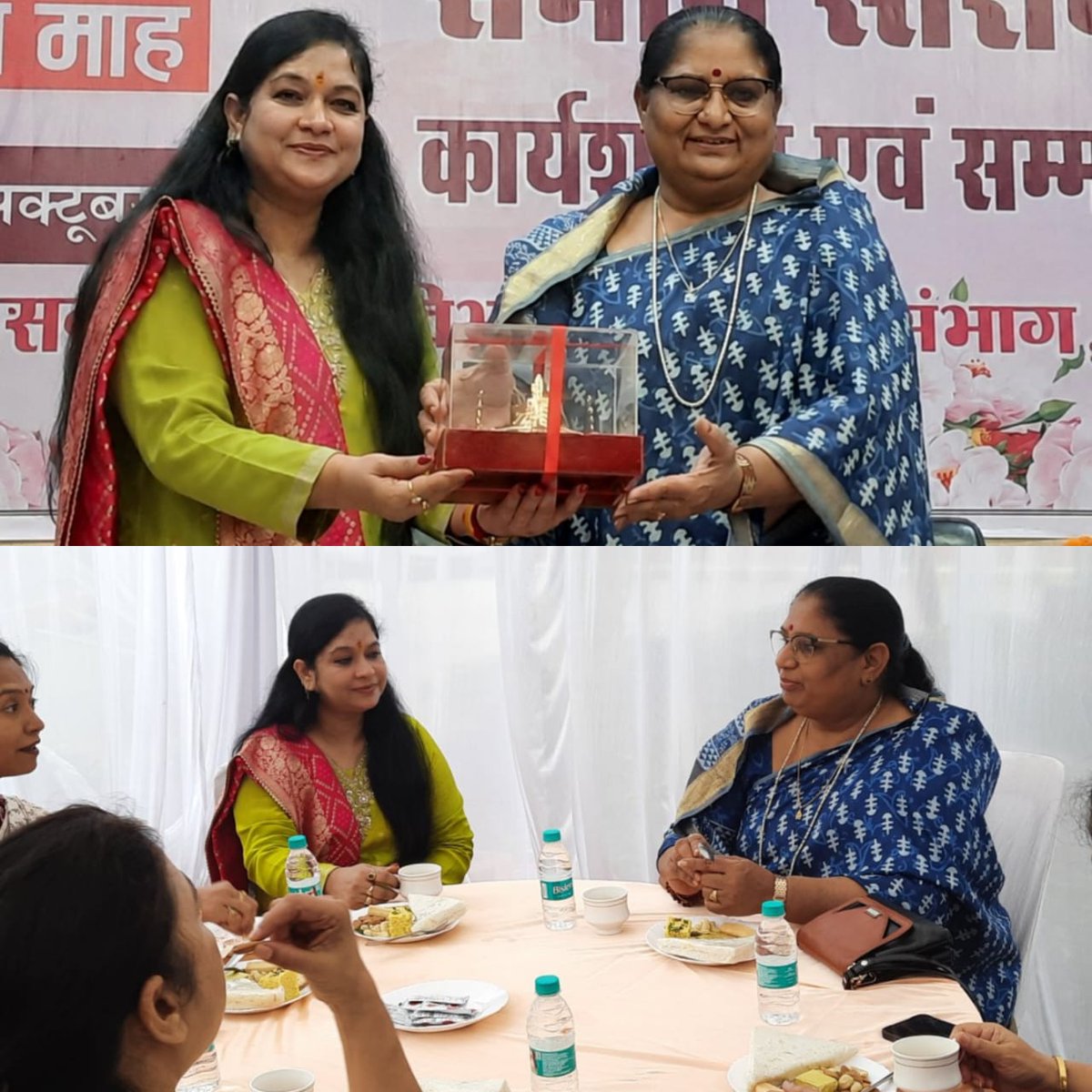 DrNishaSaxena's tweet photo. मध्यप्रदेश शासन में मा. कैबिनेट मंत्री सम्मानीय दीदी निर्मला भूरिया जी को जन्मदिवस पर हार्दिक हार्दिक बधाई #BJP @NirmalaBhuria https://t.co/znuiib2118
