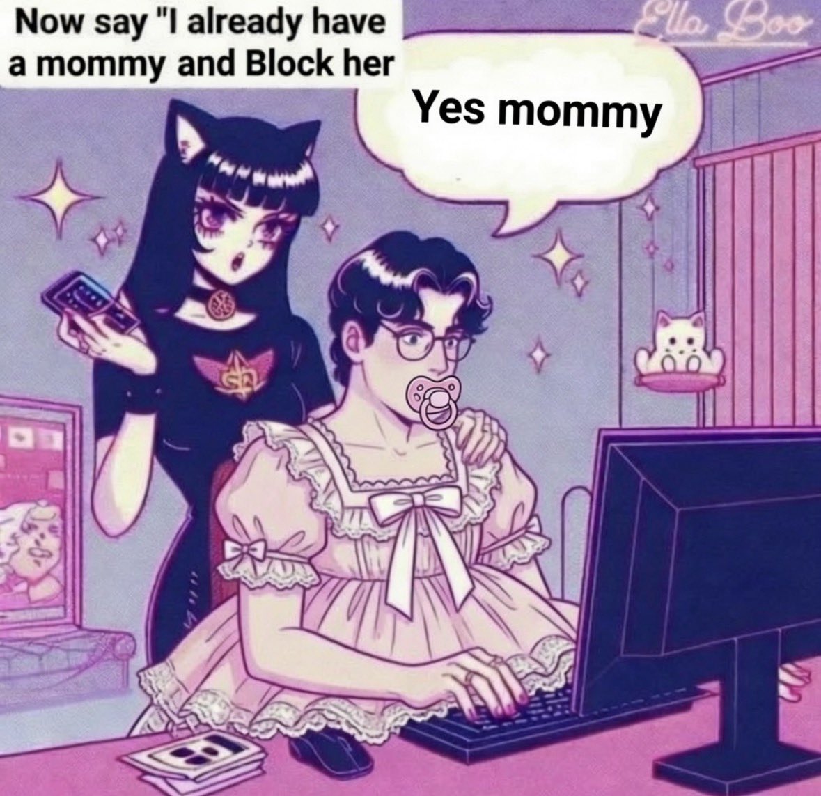 losersissies's tweet photo. *Insert “Yes Mommy” comments* https://t.co/b68CRNWqPG