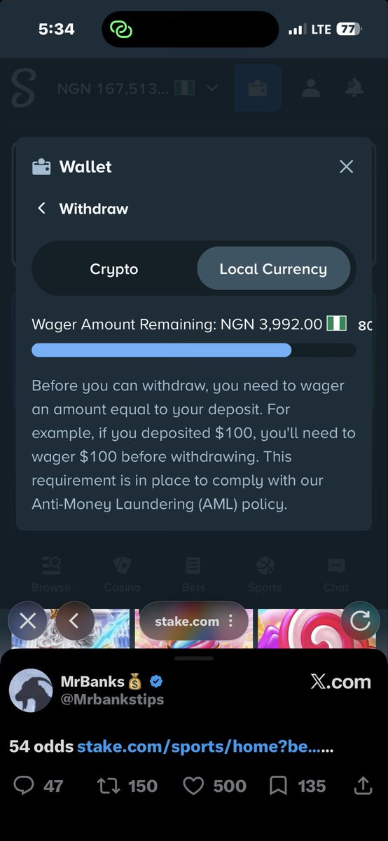 FestusWisdom9's tweet photo. My boss @Mrbankstips boss I Dey try withdraw and na the response b this,wetin I fit do abeg https://t.co/ENJ0vv4DaE