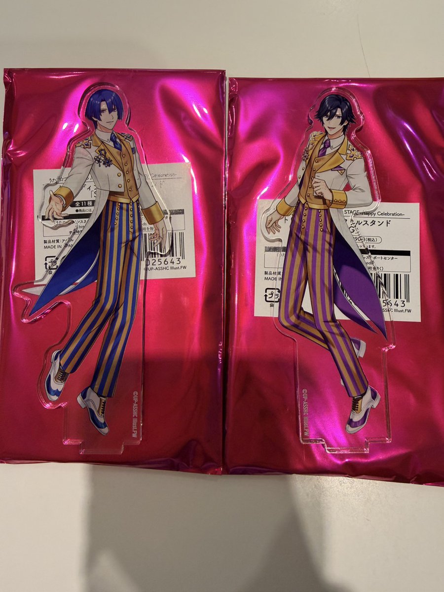 Sei_1111_23's tweet photo. 【交換】うたプリ ASSHC  ASS  HC  ビジュカ ディレイ ディレイビューイング

譲)アクスタ トキヤ 真斗
トート 音也 トキヤ レン 藍 真斗

求)蘭丸 カミュ
カミュ 嶺二（1）

友人分になります。現在錦糸町におります。
後ほど池袋可能
都内手渡しor郵送
検索からもお待ちしております。 https://t.co/klU7LAgMXZ