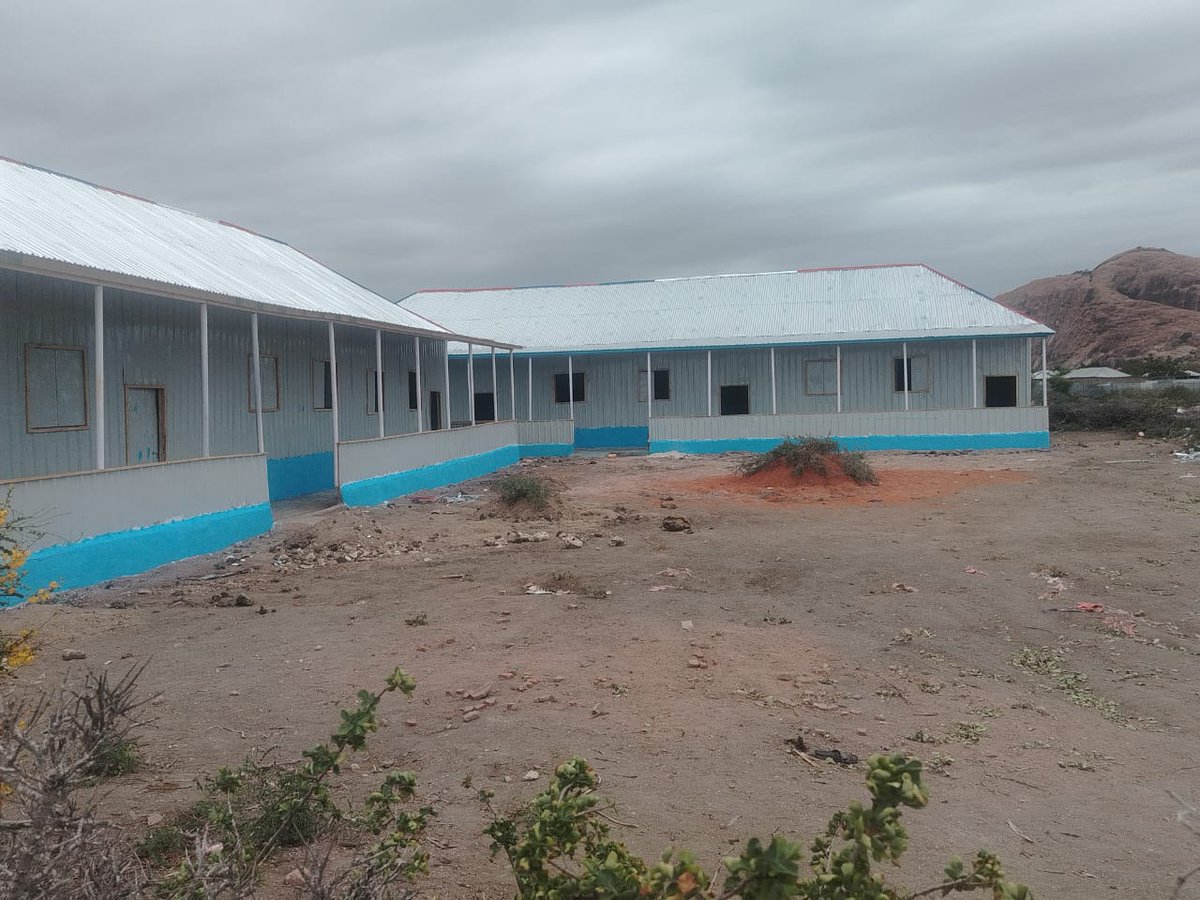 FENPS04's tweet photo. New classrooms @ Horseed School, Buur Hakaba, funded through @EduCannotWait #ECWMYRPII #Somalia, are ready to welcome 342 OOSC (180 girls) @ the start of  2026/27 academic year. Every classroom opens new opportunities &amp; brings quality education closer to every child. @adra_somali https://t.co/pityPQYfEd