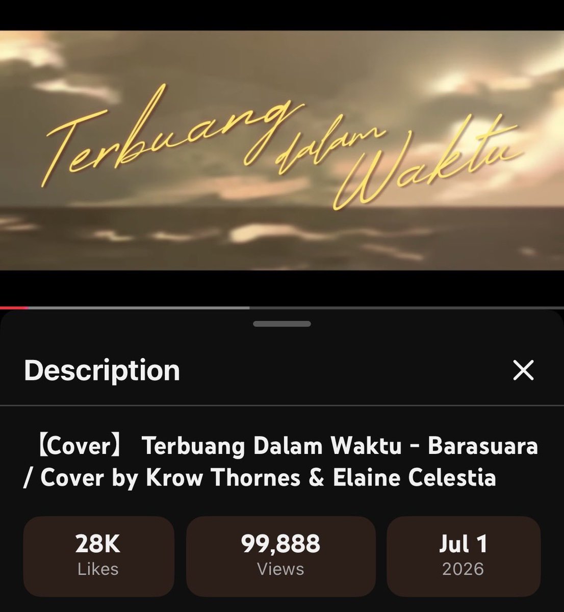 KrowThornes's tweet photo. SABAR DIKIT GASIH INI UDAH MAU 100K AJA, BELOM NYIAPIN APA APA CEPET BGT KOCAK https://t.co/e3Uotti89c