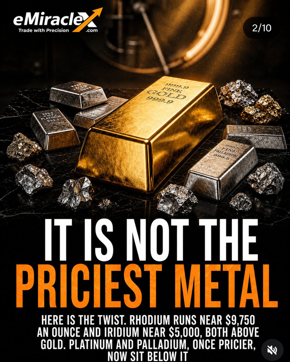 eMiracleX's tweet photo. 1-4/10
Why Gold Still Rules Every Metal | The Truth About Gold's Value. https://t.co/Mh1S3eHPIb
