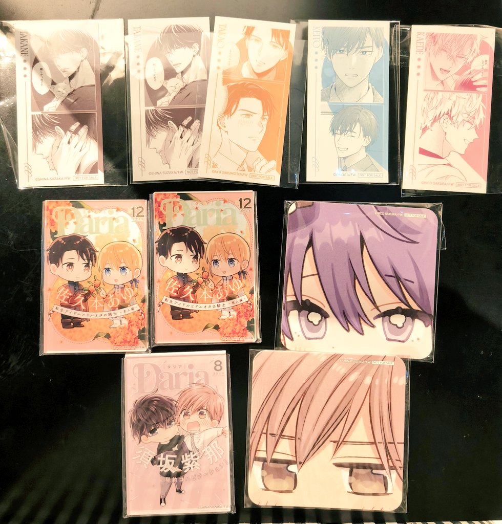 murphy20190823's tweet photo. 【交換】
Daria  ダリア スマイルベースカフェ SMILE BASE CAFE アクリルカード コースター 特典

譲:画像1
求:画像2～4 👑＞❤

本日池袋、後日都内手渡し＞郵送

難しいと思いますが、検索からでもお気軽にお声掛けください🙏 https://t.co/1wPVlVW5ko