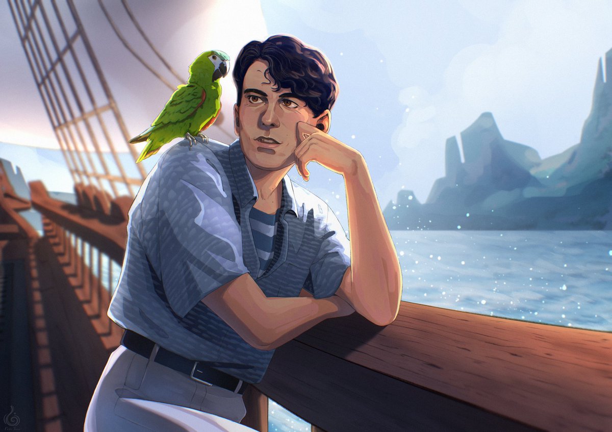 fiire_icee's tweet photo. Illustration I've done for Alain's birthday a few months ago 🙋‍♂️ https://t.co/wHfiTf1vkW