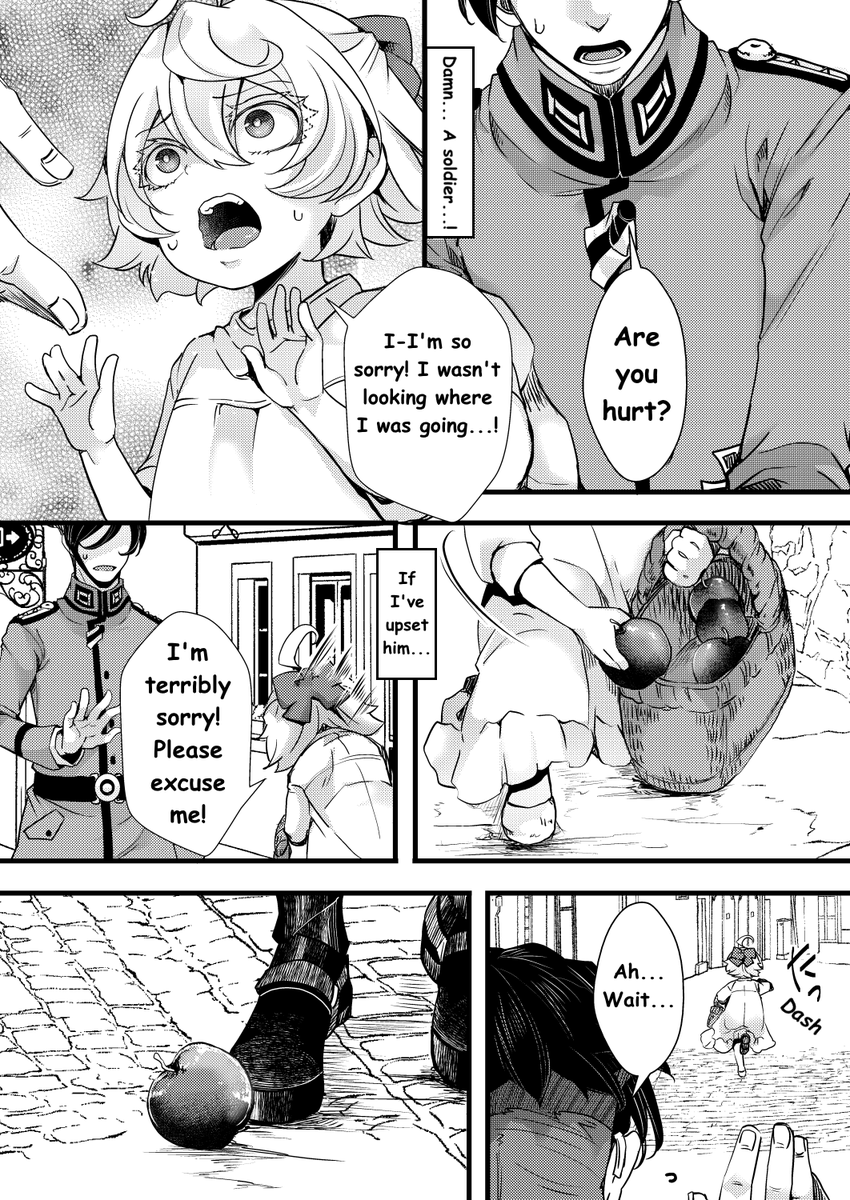 MrTeIevision's tweet photo. The Story of Tanya from the Orphanage and Young Captain Lehrgen (Episode 1)

Fan translation of @harunaa453991's Doujinshi ^^

#youjosenki #幼女戦記

Part 1 https://t.co/R9pg5ZjJOy
