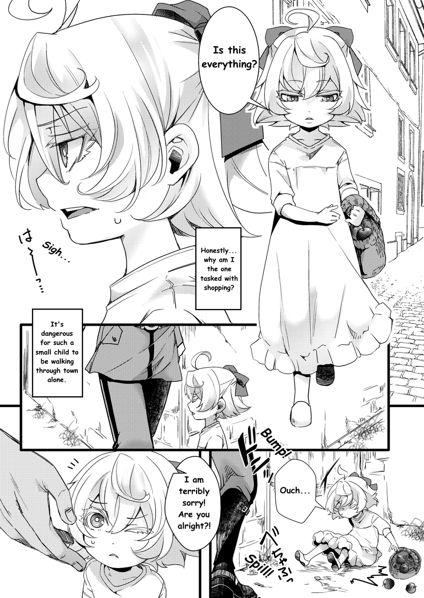 MrTeIevision's tweet photo. The Story of Tanya from the Orphanage and Young Captain Lehrgen (Episode 1)

Fan translation of @harunaa453991's Doujinshi ^^

#youjosenki #幼女戦記

Part 1 https://t.co/R9pg5ZjJOy