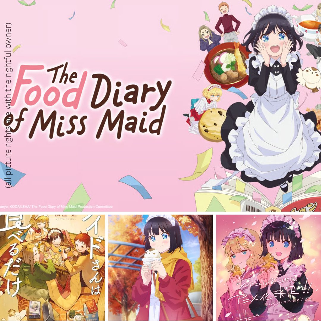 sildu's tweet photo. The Food Diary of Miss Maid
Japan / 2026 / 12 Episoden
Genre: Alltagsleben / Foodie / Komödie
Streaming: Crunchyroll
https://t.co/JpW1wzHCLM https://t.co/JMSqxV96cr