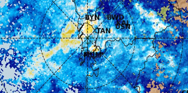 rushikesh_agre_'s tweet photo. 3 PM.. These aren't good signs.. Mumbai's already severely waterlogged, nearby naalas overflowing and now models indicate there's plenty more heavy rains to come as the day proceeds ⛈️

Speed of 50-70mm/hr 🔴

Stay safe wherever you are. Avoid travel today #MumbaiRains https://t.co/yj3HSwsA2m