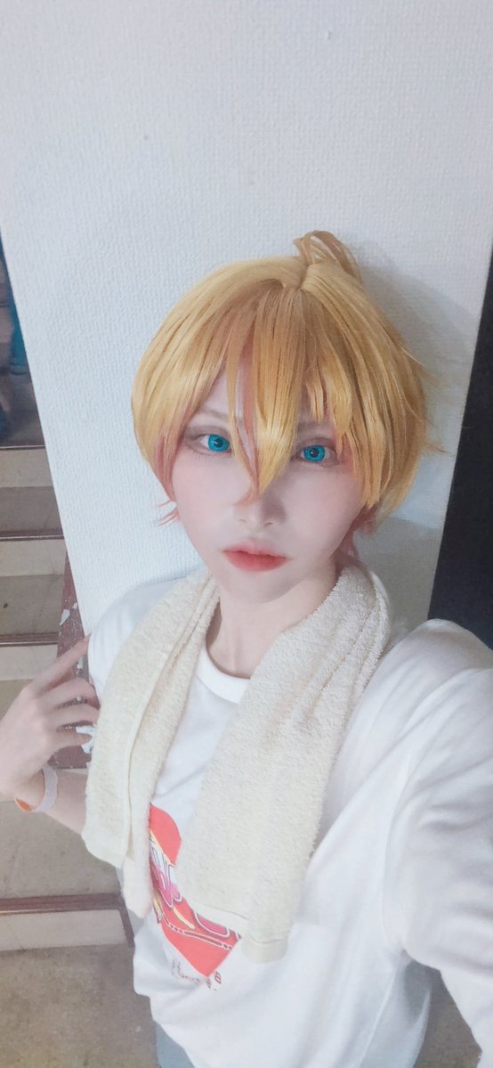 KanataMichiru's tweet photo. ⚠ コスプレ cosplay  ⚠
そくほ〜！
推しの子 アクアを1年半ぶりにリベンジ！ https://t.co/Pu6amTheQK