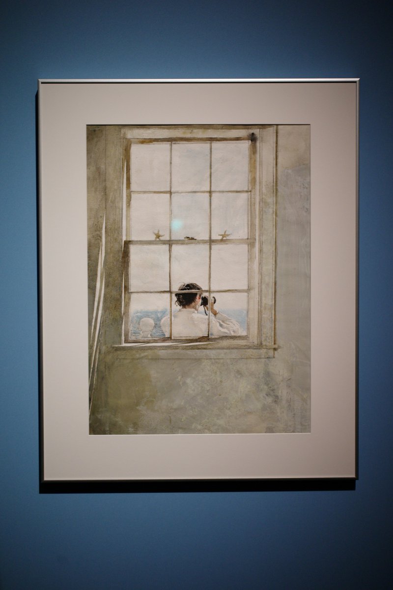 この画家を知った時、写真機を活用した絵画と思った。 だからそれを