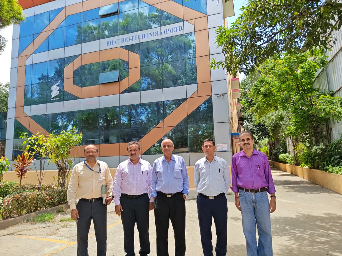 CSBISBR's tweet photo. Scientists from CSB-ISBR visited the MD/CEO of Bhat Biotech India(P)Ltd on 29th June 2026 to discuss potential avenues for scientific collaboration and strengthen academia industry partnerships and mutual growth in biotech research. https://t.co/oZTKBy1Mz8