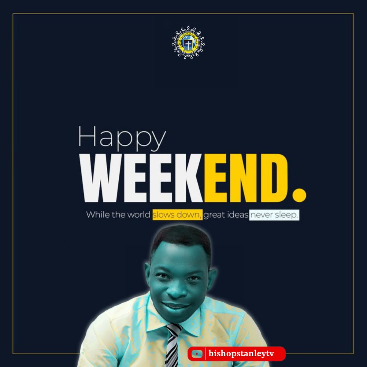 bishopstanley's tweet photo. Welcome to your TESTIMONY WEEKEND✅️ https://t.co/X35a5M9b5z