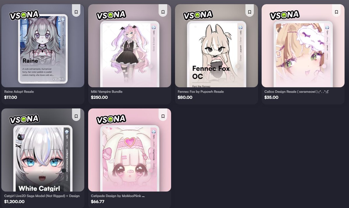 catdogcaily's tweet photo. selling designs by @.hyramisu @.serameowi @.pupowh 
@.shishamosama @.MomooPiink and more, on my VGen https://t.co/fryGkAZ4mn