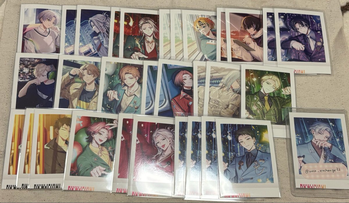 una_exchange32's tweet photo. 【交換】エイトリ ぱしゃこれ

譲）画像参照
⚠︎添は他キャラとまとめて3枚以上の場合のみ

求）雪風(画像4枚目参照vol.1､2優先)

平日大宮〜池袋・プロカ記載イベント日手渡し、郵送(枚数によりミニレター使用)

まとめての方を優先させていただきます。
検索からでもお気軽にお声掛けください！ https://t.co/G3CvqlYCgq