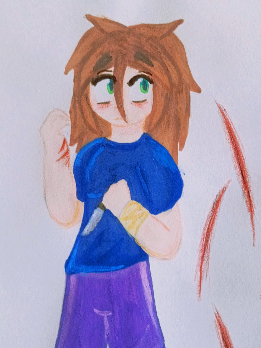 MichelleSonic's tweet photo. ⚠️: sh, blood
Abigail (oc)
#oc #originalcharacter https://t.co/jHbB0thlhb